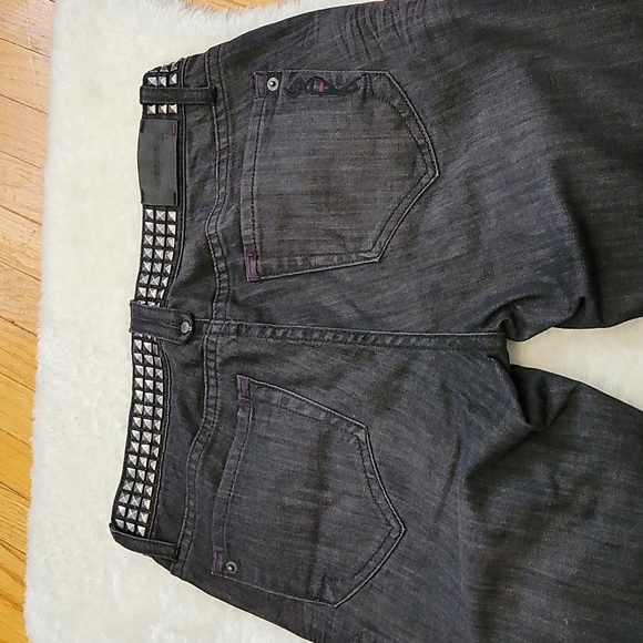Genetic Denim Studded Dark Wash Jeans - Picture 3 of 16
